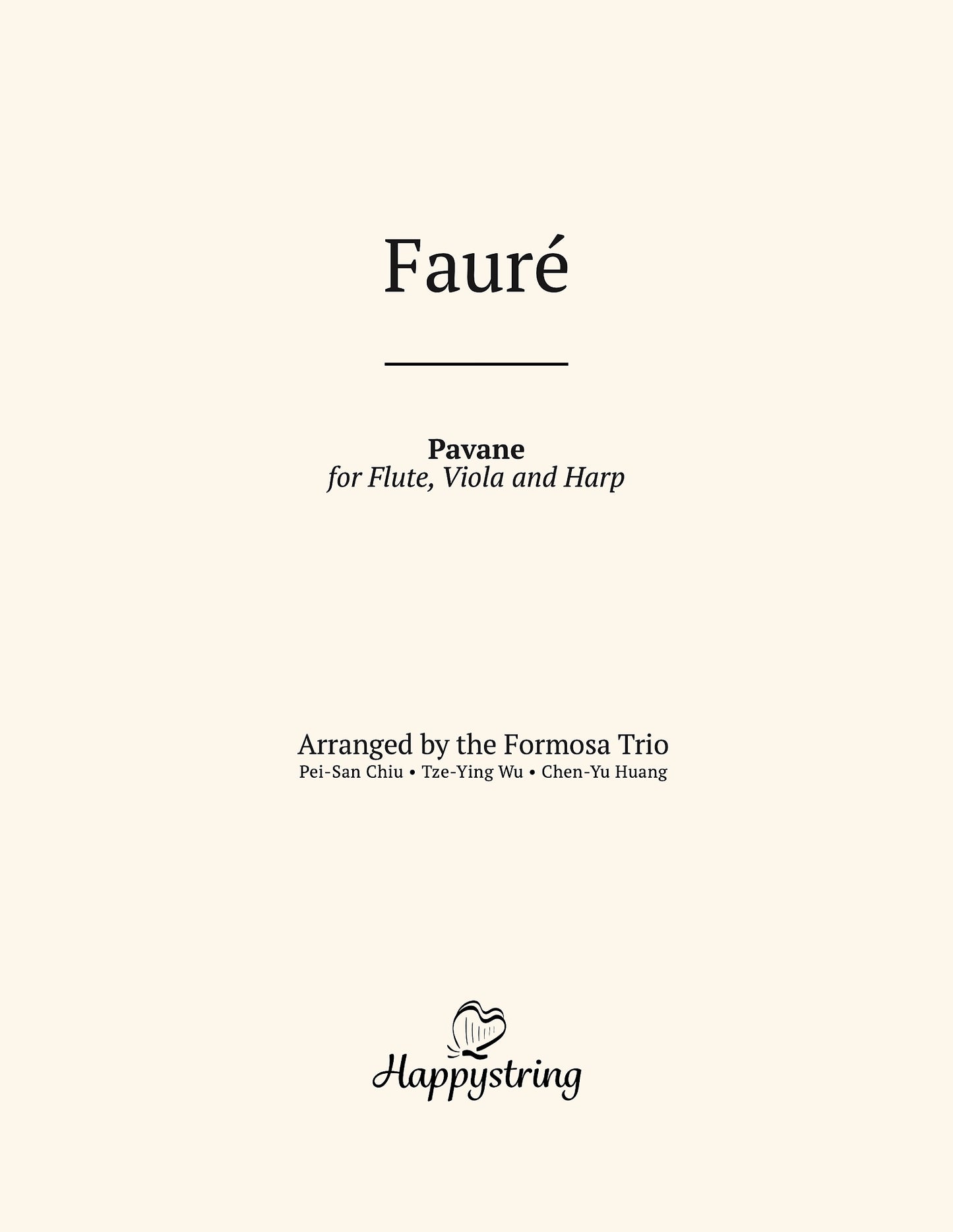 Pavane by Fauré