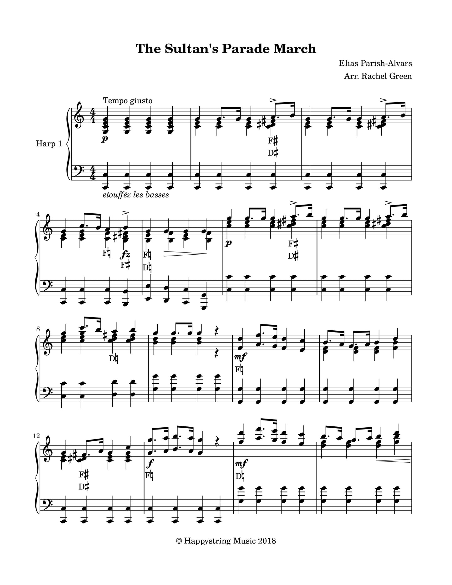 The Sultan's Parade March (Duet)