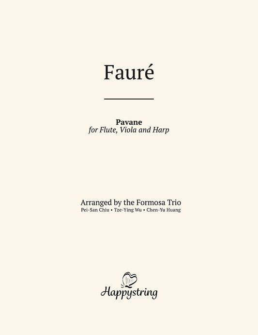 Pavane by Fauré