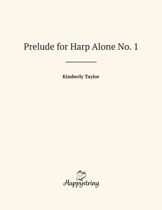 Prelude for Harp Alone No. 1