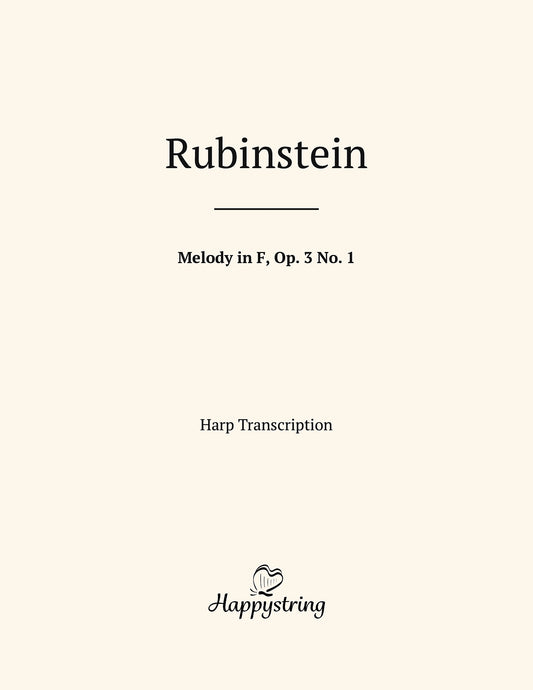 Melody in F by Rubinstein